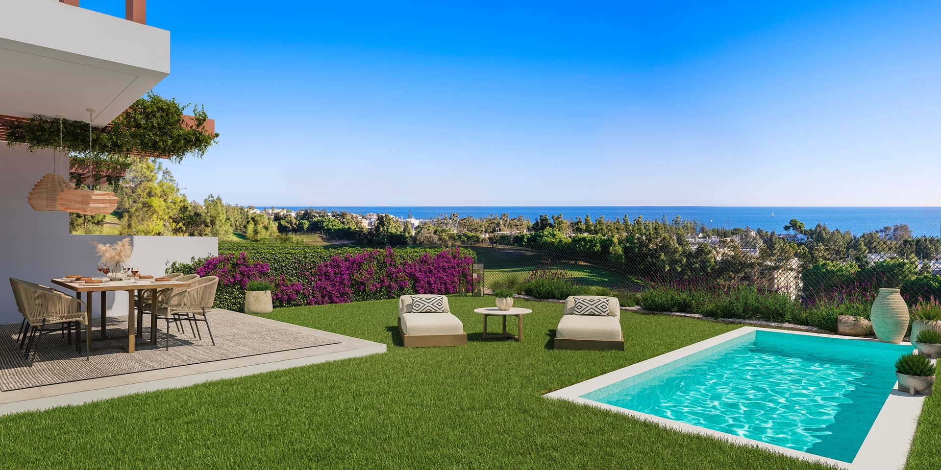 Semi-detached villas in Mijas