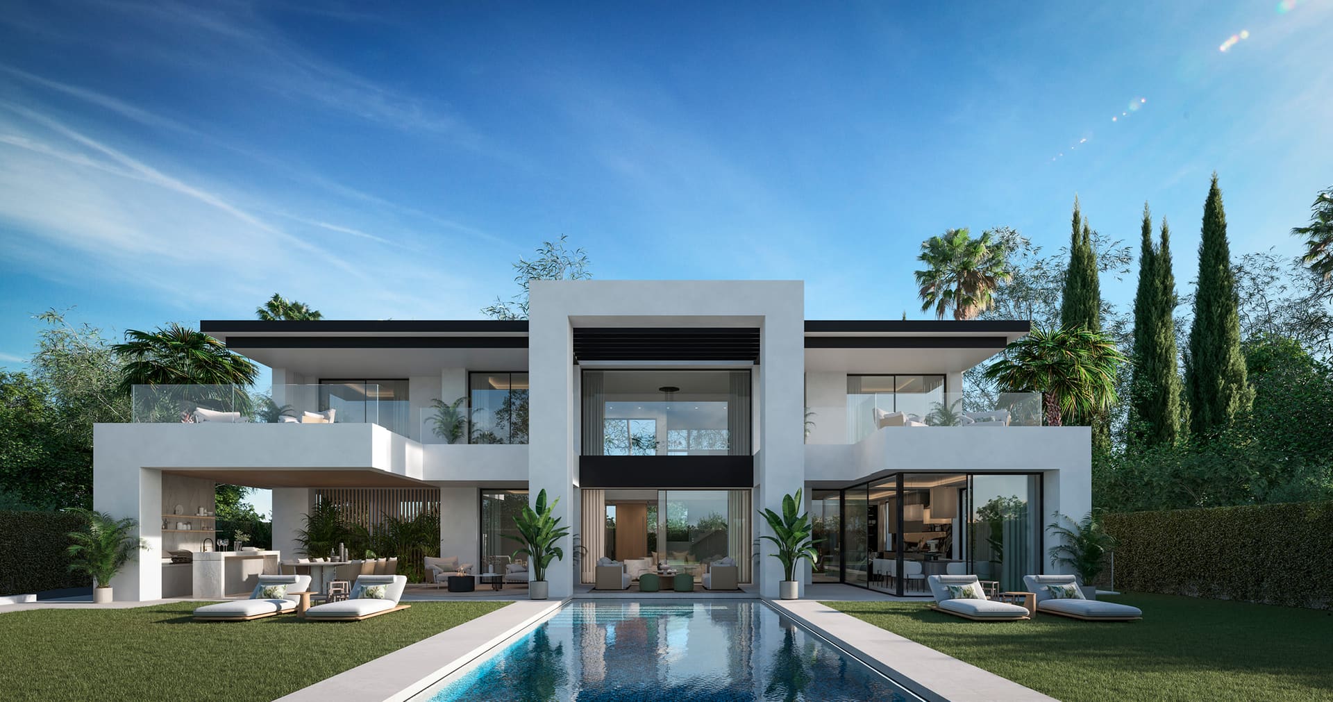 New construction villas in Est