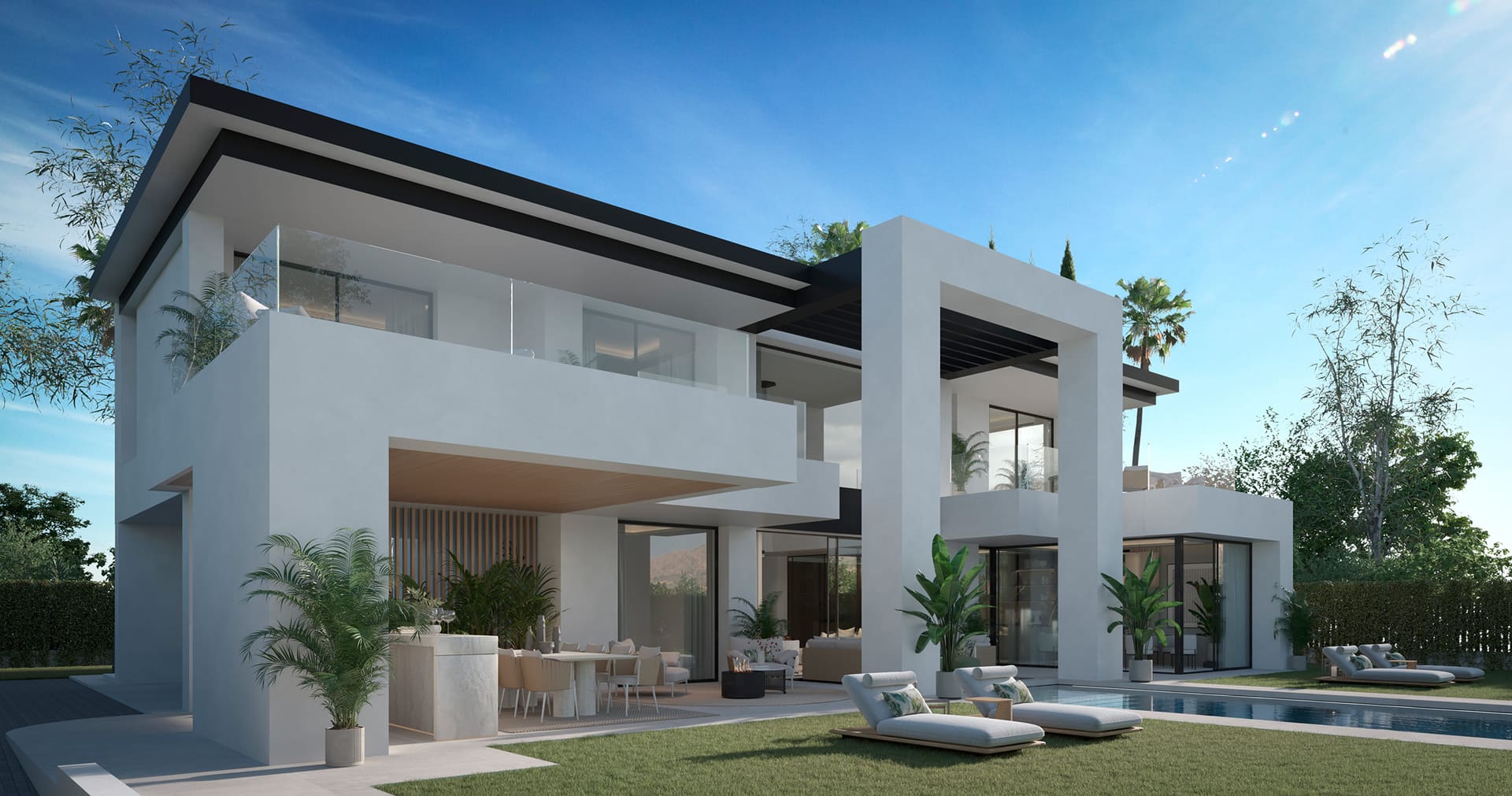 New construction villa Estepon