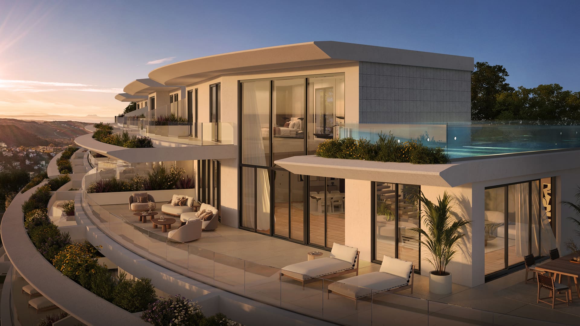 Penthouse with views