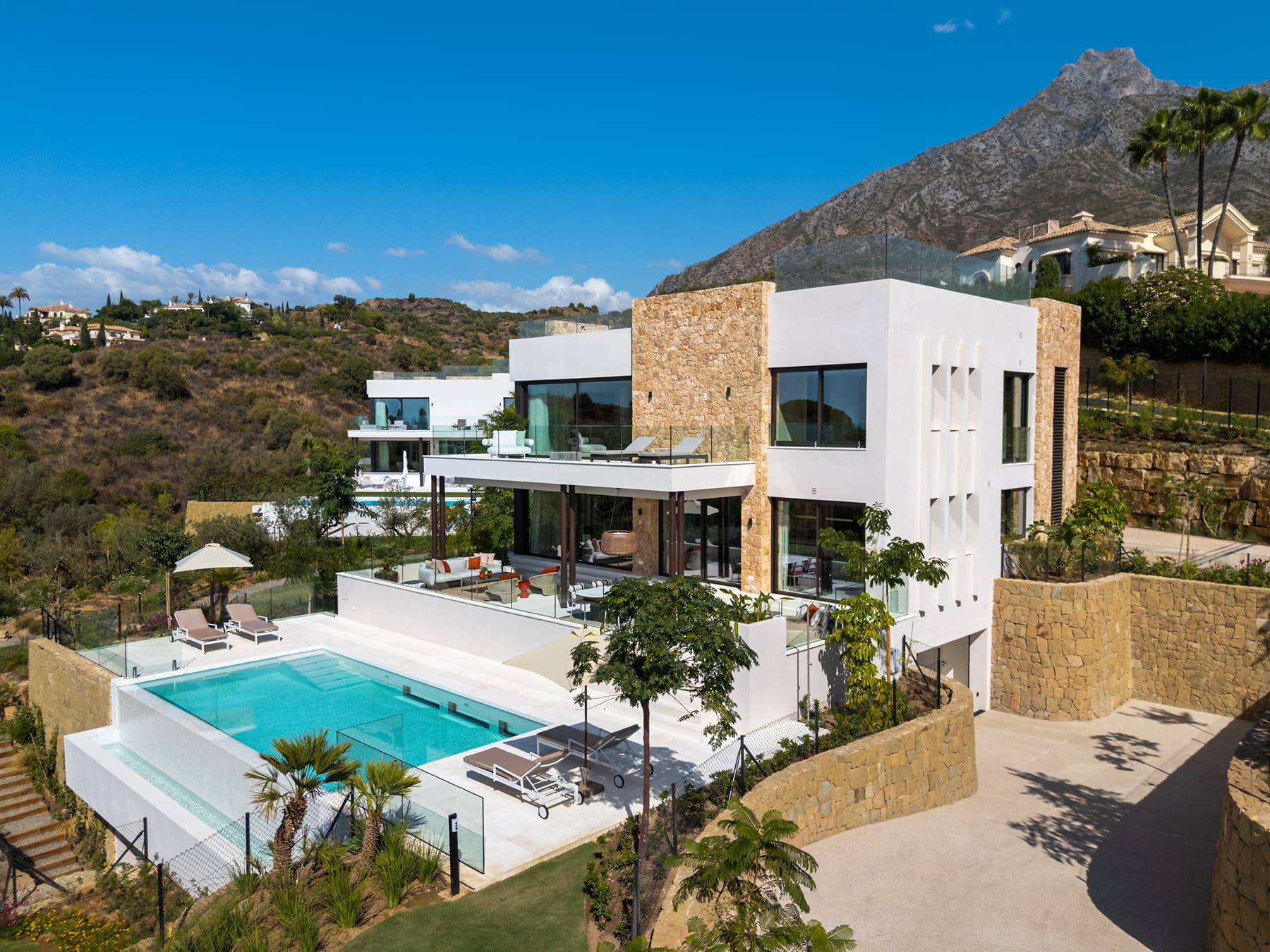 Contemporary design villa
